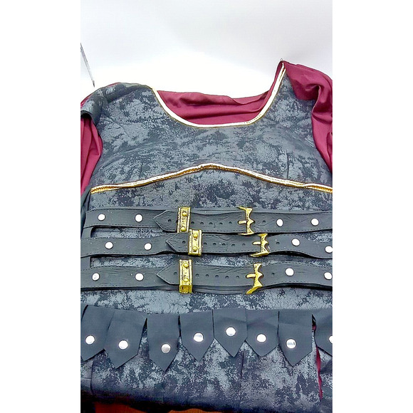 Gladiator Warrior Costume Halloween Adult Size Small Cape Warrior Cos Play - Picture 4 of 7